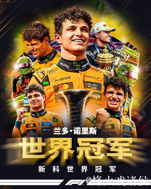 诺里斯首获F1车手总冠军 维斯塔潘无缘五连冠